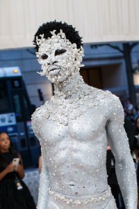 Lil Nas X: wears makeup by Pat McGrath.