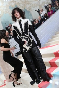Conan Gray at the 2023 Met Gala: Karl Lagerfeld: A Line of Beauty held at the Metropolitan Museum of Art on May 1, 2023 in New York, New York.