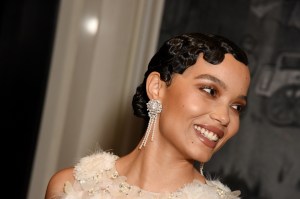 Whitney Peak at The Carlyle Hotel before the 2023 Met Gala: Karl Lagerfeld: A Line of Beauty on May 1, 2023 in New York, New York.