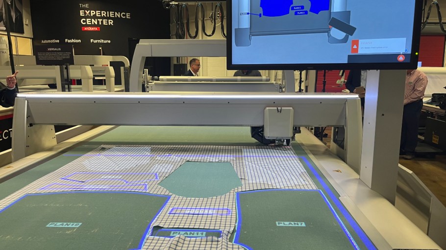 Lectra's Experience Center at the TechTextil trade show in Atlant.