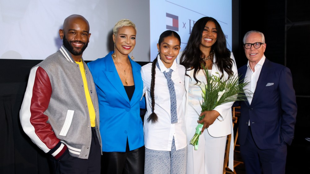 Randy Cousin, Brandice Daniel, Yara Shahidi, Megan Smith, Tommy Hilfiger