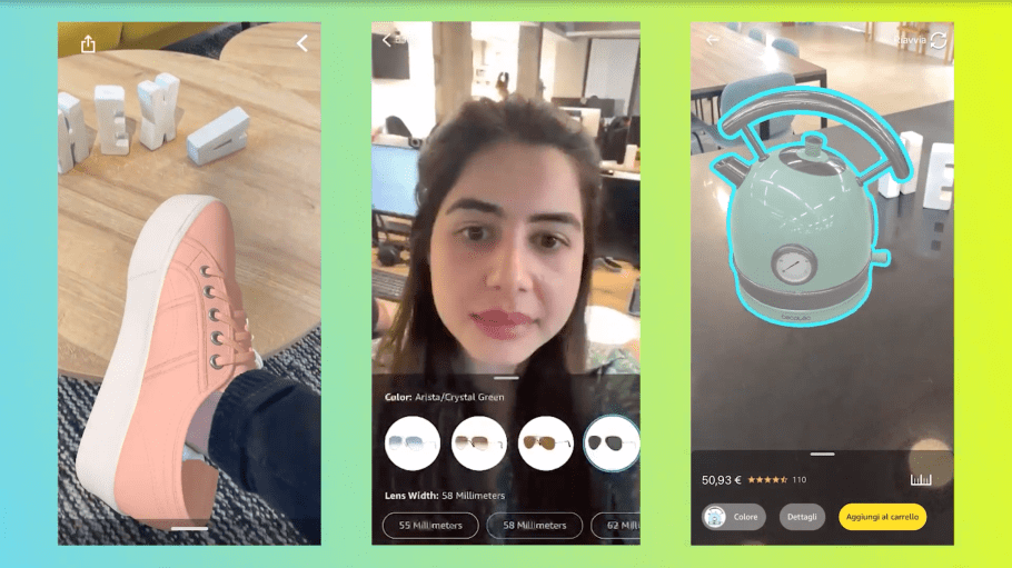Amazon's sellers can access Hexa's proprietary immersive operating system to create and display applicable 3D images, immersive 360-degree viewing, virtual try-on capabilities and AR content on their Amazon product pages.