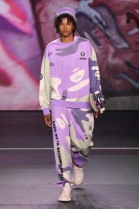 BAPE, June 2023, Terminal 5, New York CityA look from the Bape Runway Show.