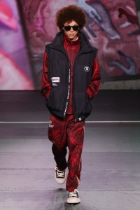 BAPE, June 2023, Terminal 5, New York CityA look from the Bape Runway Show.