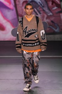 BAPE, June 2023, Terminal 5, New York CityA look from the Bape Runway Show.