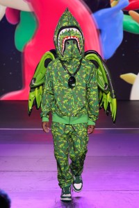 BAPE, June 2023, Terminal 5, New York CityA look from the Bape Runway Show.