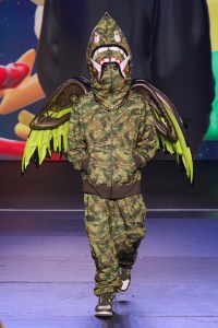 BAPE, June 2023, Terminal 5, New York CityA look from the Bape Runway Show.