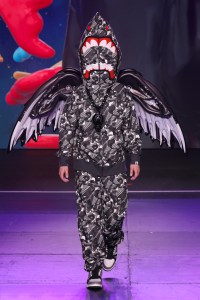 BAPE, June 2023, Terminal 5, New York CityA look from the Bape Runway Show.