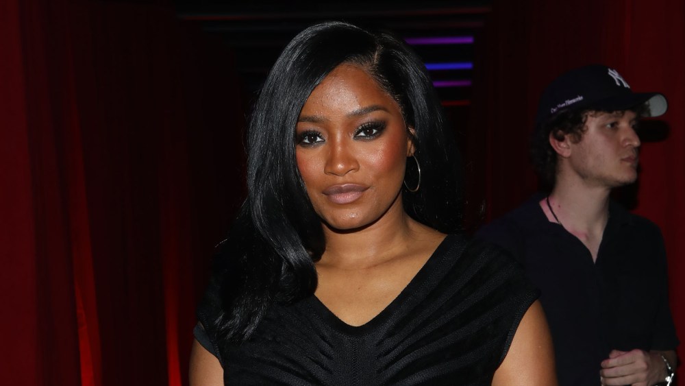 Keke Palmer and Dewayne Perkins at "The Blackening" Tribeca Film Festival premiere on June 13 in New York City.