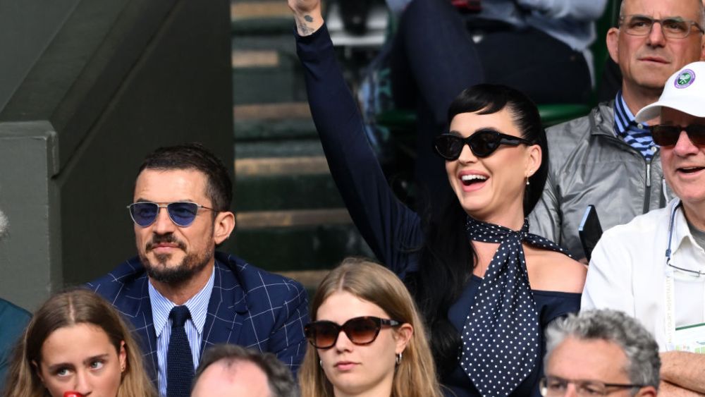Orlando Bloom, Katy Perry, Wimbledon, Tennis Championships, London