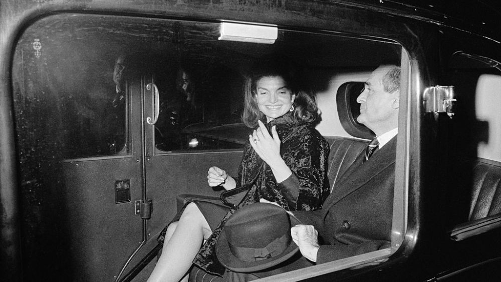 Jackie Kennedy Onassis in the '60s, most expensive engagement rings, famous celebrity engagement rings