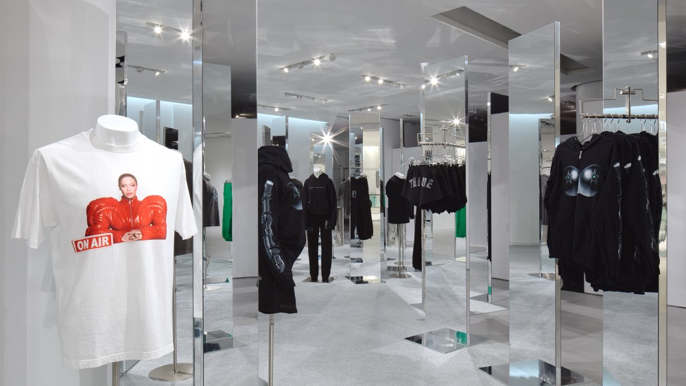 The Renaissance Flagship exhibit at Holt Renfrew.