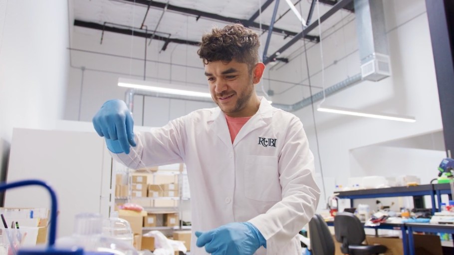 Rubi Laboratories has pioneered a process for capturing carbon emissions and converting them into cellulose.