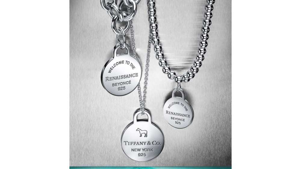 Return to Tiffany x Beyoncé, jewelry, renaissance tags