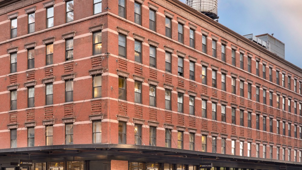 Breitling's newest location in NYC's Meatpacking District.