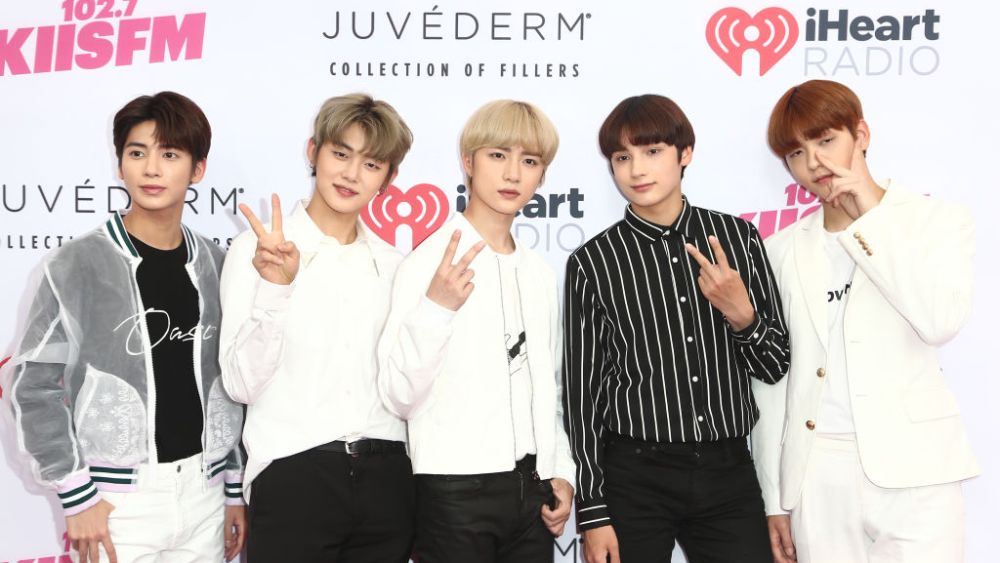 Tomorrow X Together at iHeartRadio Wango Tango in 2019.