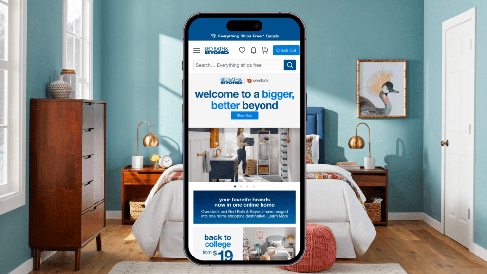 Bed Bath & Beyond E-commerce Site Is Back