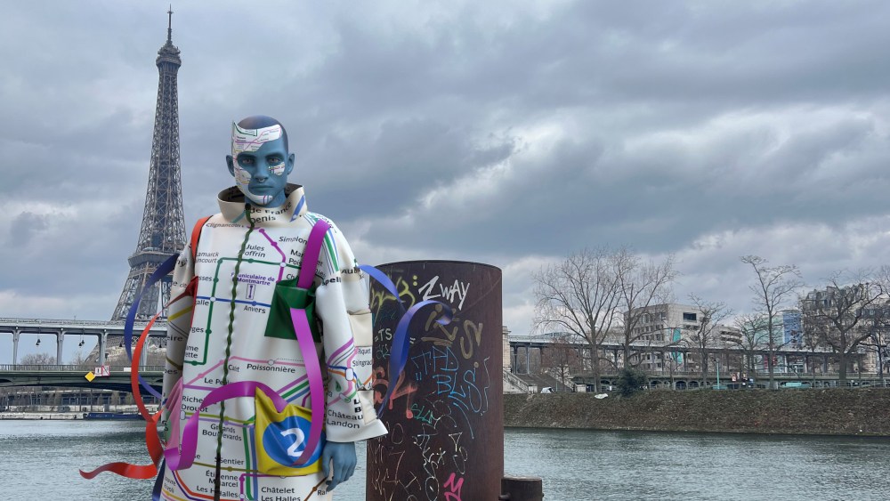 Computer-generated model and "alien influencer" Zlu.