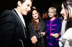 Mark Ronson, Grace Gummer and Annabelle Dexter-Jones