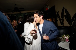Sara Moonves and B.J. Novak