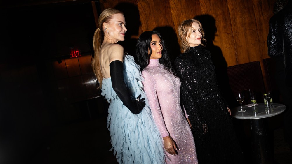Nicole Kidman, Kim Kardashian and Isabelle Huppert.