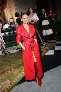 Leni Klum at Alice & Olivia Spring 2024 Ready To Wear Presentation on September 9, 2023 in New York, New York.