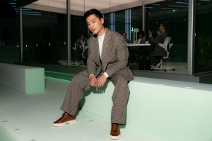 Front Row at Boss RTW Fall 2023