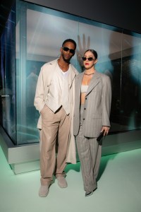 Front Row at Boss RTW Fall 2023