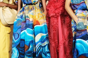 Backstage at Ulla Johnson RTW Spring 2024