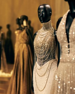 Dresses in the "Couture Dream" room.
