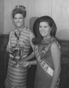 MAR 15 1968, 4/1/1968; Vicki Hissong *****; Queen Emerald Isle; Cheryl Ann Patton - Miss USA; 701 N.E. 155 Terrace; N. Hollywood Beach Fl.; Credit:Denver Post  (Photo By Floyd H. McCall/The Denver Post via Getty Images)