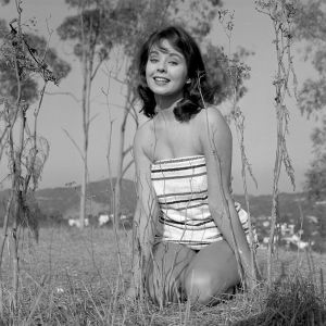 LOS ANGELES - OCTOBER 5,1957: Miss Universe 1956 Carol Morris poses for portraits in Los Angeles,CA. (Photo by Earl Leaf/Michael Ochs Archives/Getty Images)