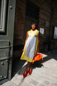 Street style at Paris Fashion Week RTW Spring 2024