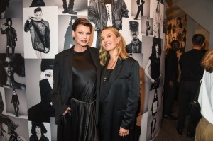 Linda Evangelista and Marta Ortega Perez