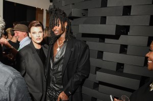 Linda Evangelista and Alton Mason