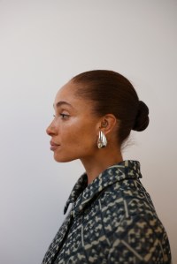 Backstage at Tory Burch RTW Spring 2024