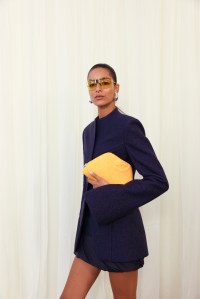 Backstage at Tory Burch RTW Spring 2024