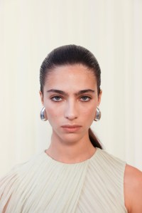 Backstage at Tory Burch RTW Spring 2024