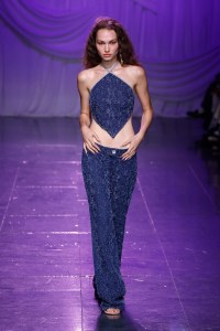 Model on the runway at  Di Petsa