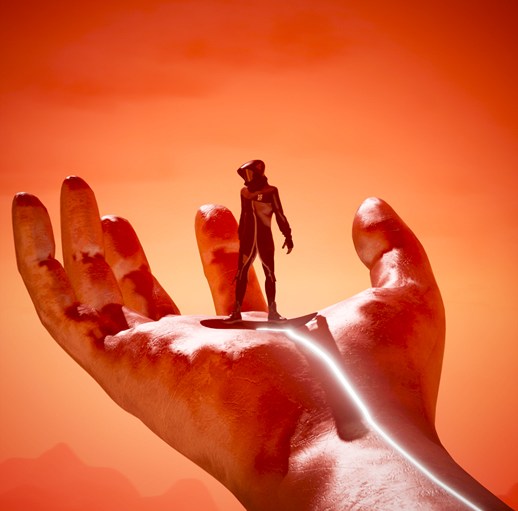 Image from Diesel's animated NFT artwork.