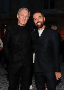 François-Henri Pinault and Giambattista Valli