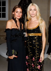 Olivia Palermo and Sabine Getty