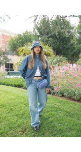 Levi's collection culls inspiration from various decades.