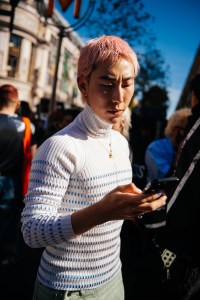 Street style at Paris Fashion Week RTW Spring 2024