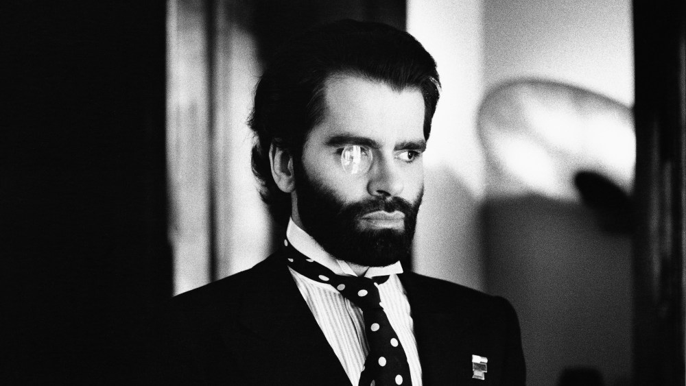 Helmut Newton, Karl Lagerfeld
Paris, 1973 Copyright Helmut Newton Foundation