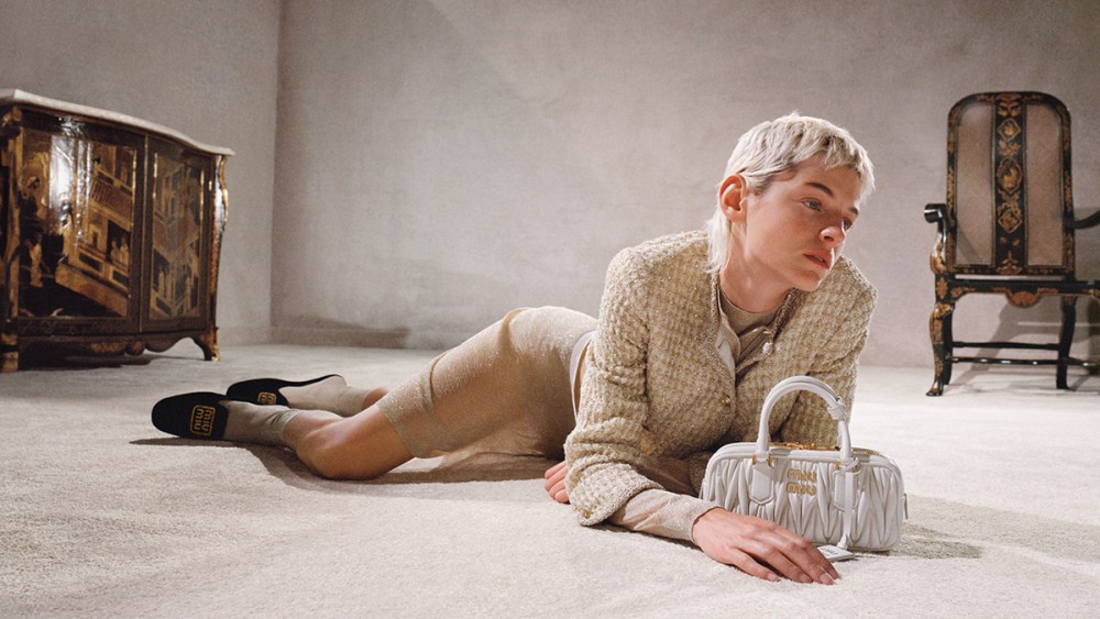 Emma Corrin, Miu Miu, Holiday campaign