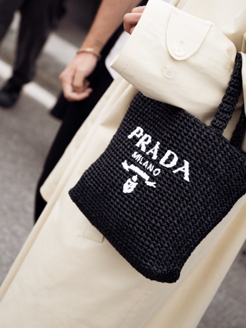 Milan Fashion Week street style in September 2023.