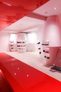 Inside the Comme des Garcons store in Paris