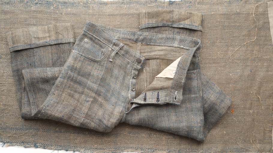 Justine Aldersey-Williams' linen jeans