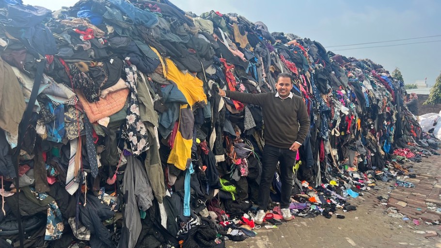 India textile waste